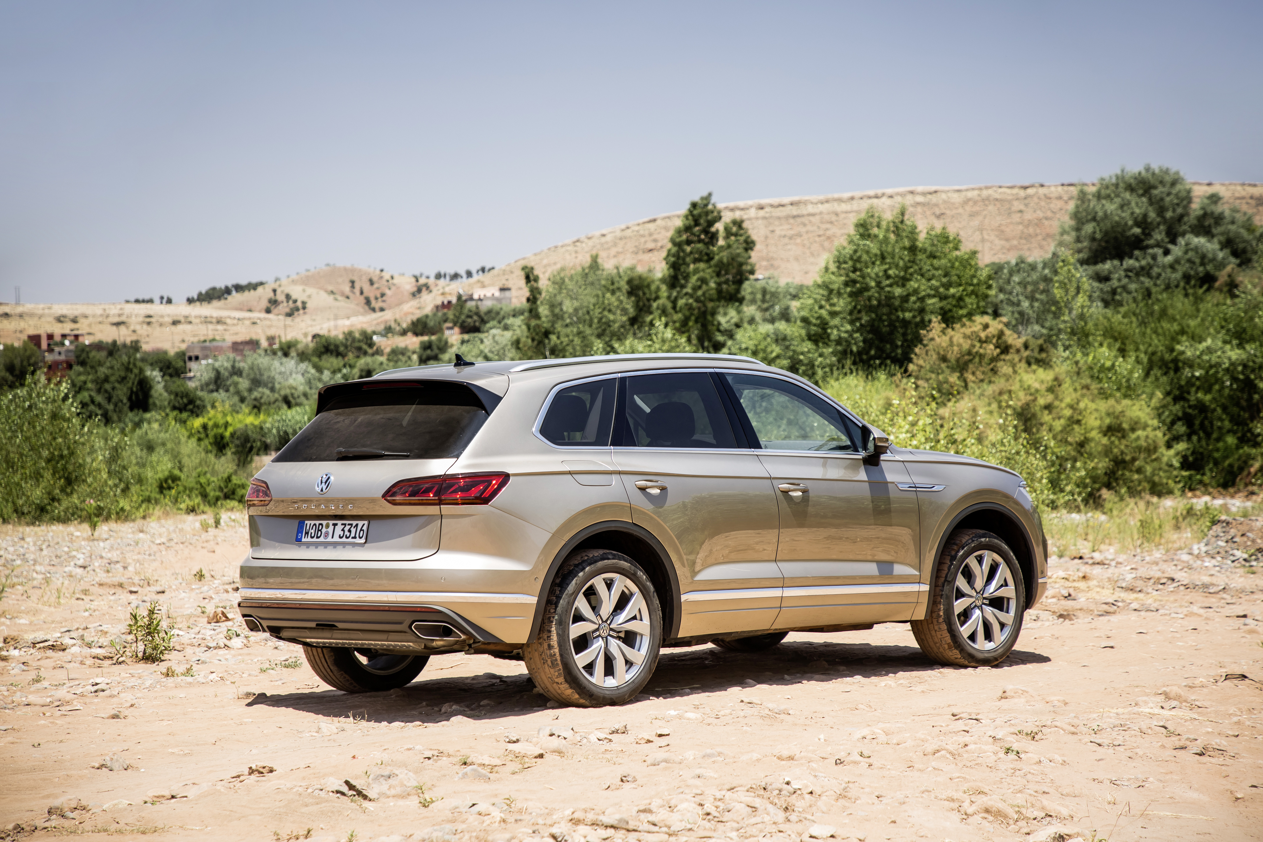 Volkswagen Touareg Achterkant