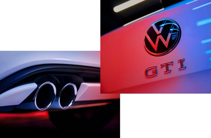 Polo GTI uitlaat logo